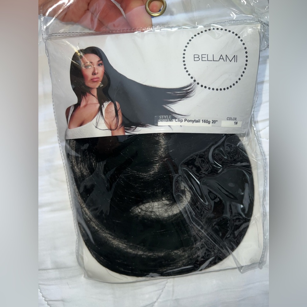 Bellami black pony tail